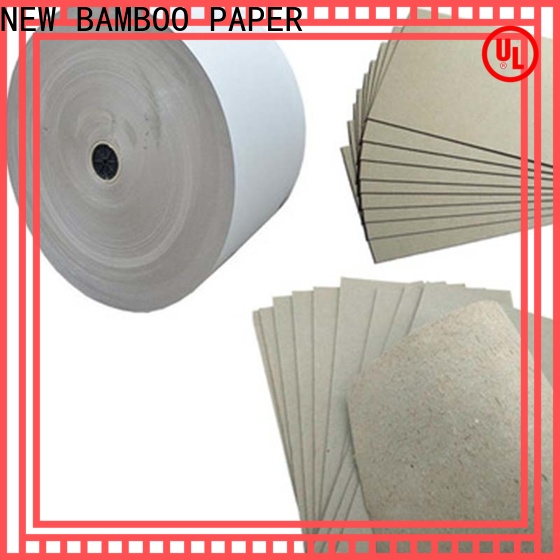 NEW BAMBOO PAPER unbleached paperboard factory price for T-shirt inserts