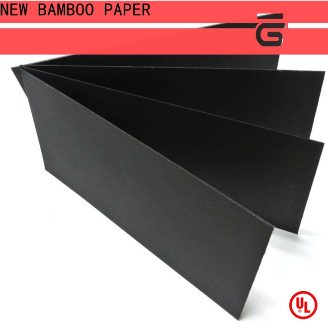 NEW BAMBOO PAPER boardblack grey paper roll certifications for photo frames