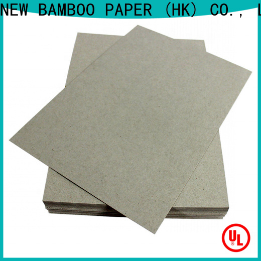 NEW BAMBOO PAPER grade flat cardboard sheets factory price for desk calendars