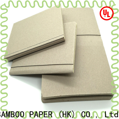 NEW BAMBOO PAPER grey clay coated kraft back buy now for T-shirt inserts