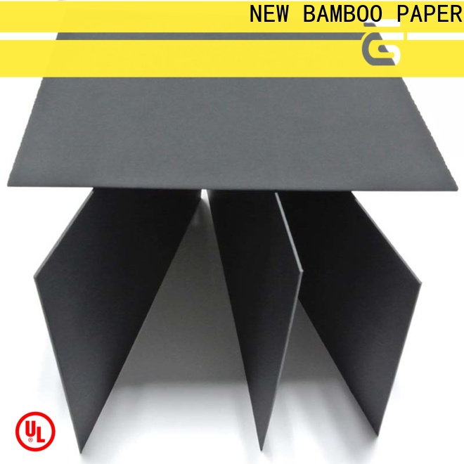 NEW BAMBOO PAPER top black kraft paper bulk production for jewelry boxes