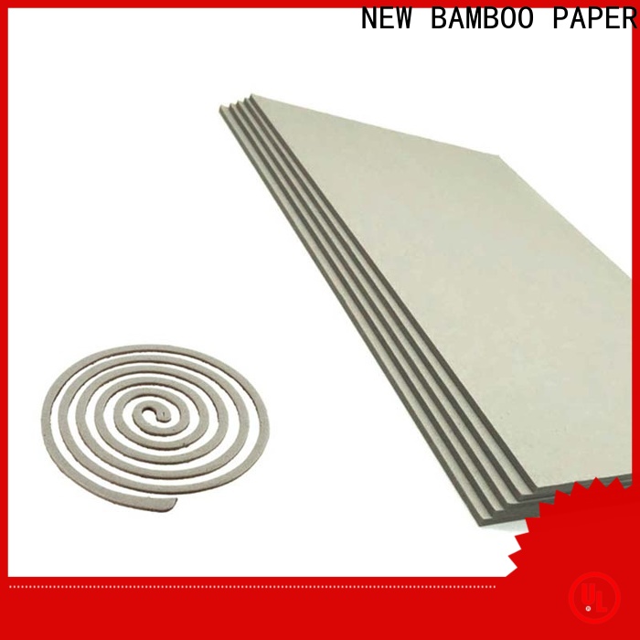 NEW BAMBOO PAPER solid gray board paper at discount for shirt accessories