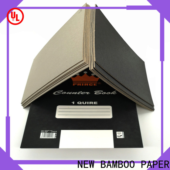 NEW BAMBOO PAPER back silk coated paper factory for hang tag