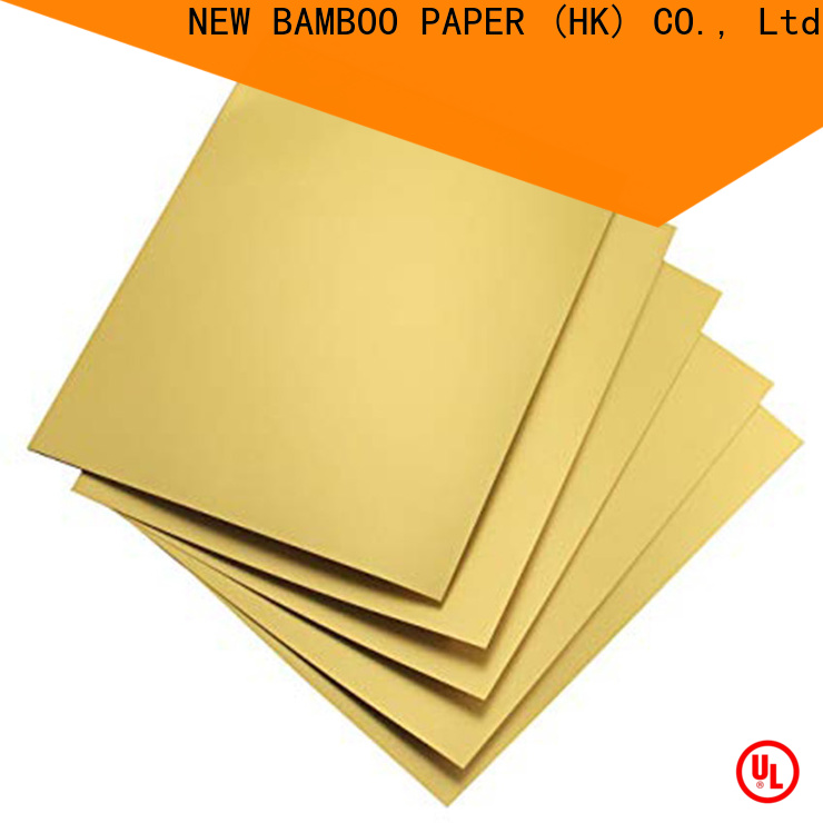 NEW BAMBOO PAPER nice gloss cover paper free design for pastry packaging