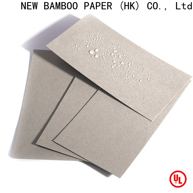 NEW BAMBOO PAPER moisture chipboard thickness widely-use for packaging