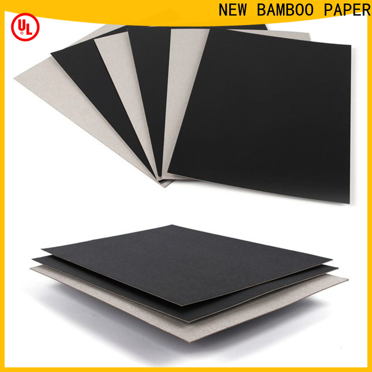 NEW BAMBOO PAPER fine- quality large cardboard sheet certifications for stationery