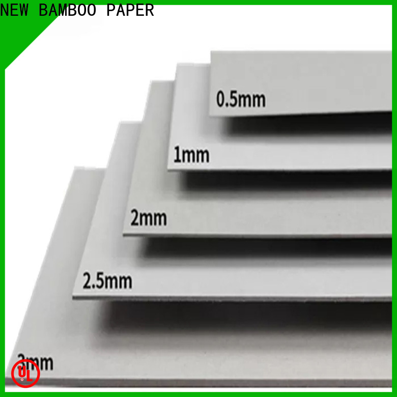 NEW BAMBOO PAPER wholesale carton gris 2mm for business for hardcover books