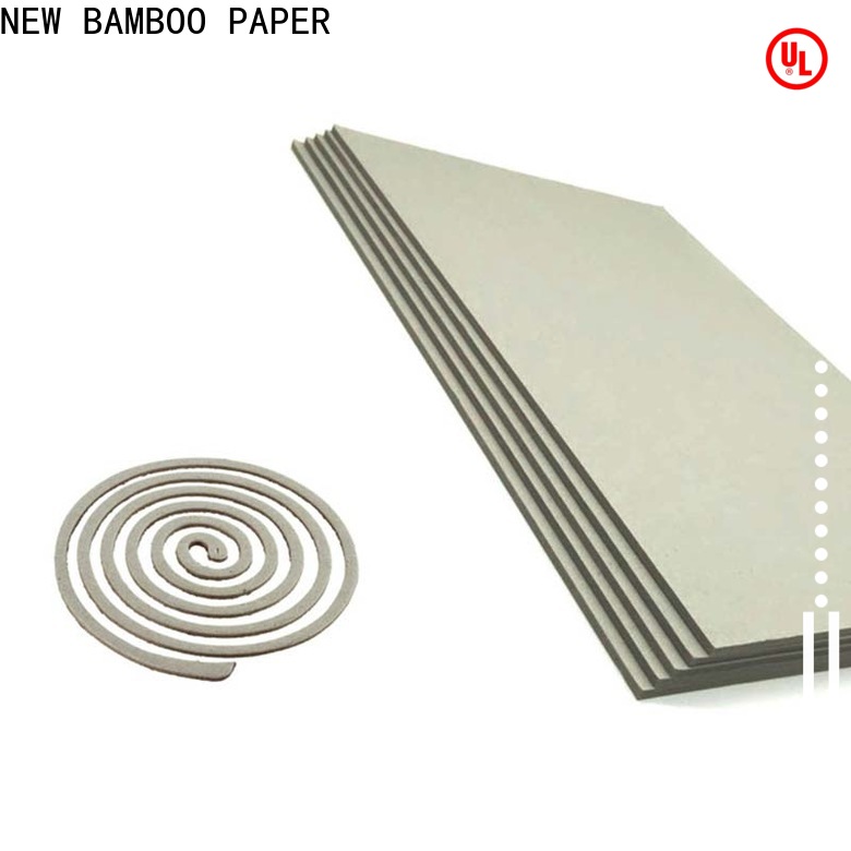 NEW BAMBOO PAPER superior grey board paper supply for boxes