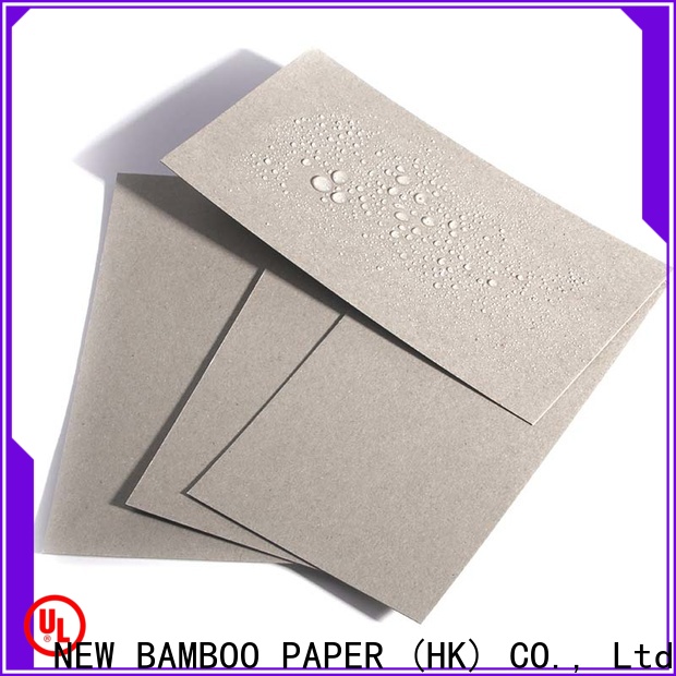 NEW BAMBOO PAPER custom chip board book supply for trash cans