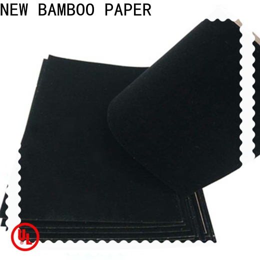 NEW BAMBOO PAPER new-arrival flocking paper company for stationery