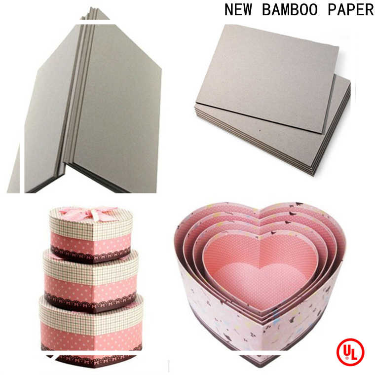 NEW BAMBOO PAPER curl sbs paperboard suppliers company for shirt accessories