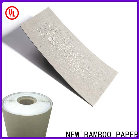 NEW BAMBOO PAPER coated carton box sheet manufacturers for packaging