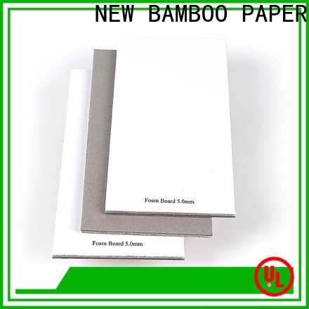 NEW BAMBOO PAPER gray styrofoam boards supply for desk calendars