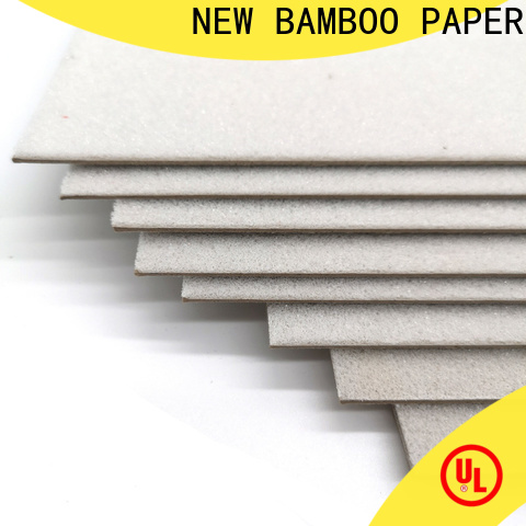 NEW BAMBOO PAPER grey large foam board bulk production for folder covers