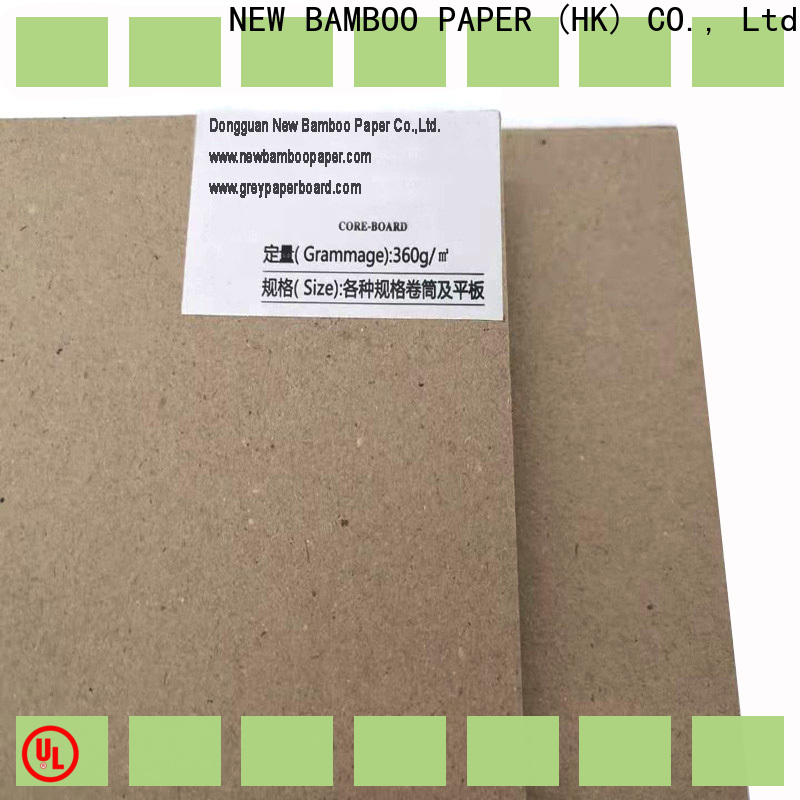 NEW BAMBOO PAPER sheets grey board uses manufacturers for shirt accessories