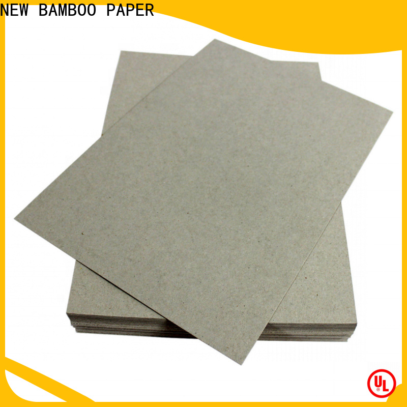 NEW BAMBOO PAPER best gray board paper from manufacturer for folder covers