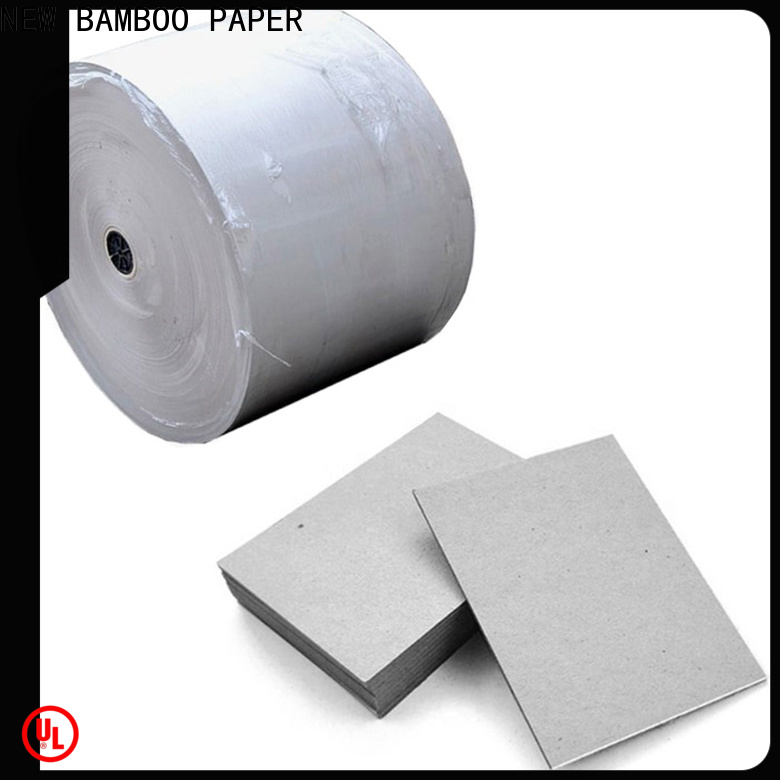 NEW BAMBOO PAPER best grey paper board supply for packaging