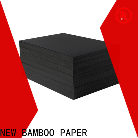 NEW BAMBOO PAPER black paper boxes for food company for gift box