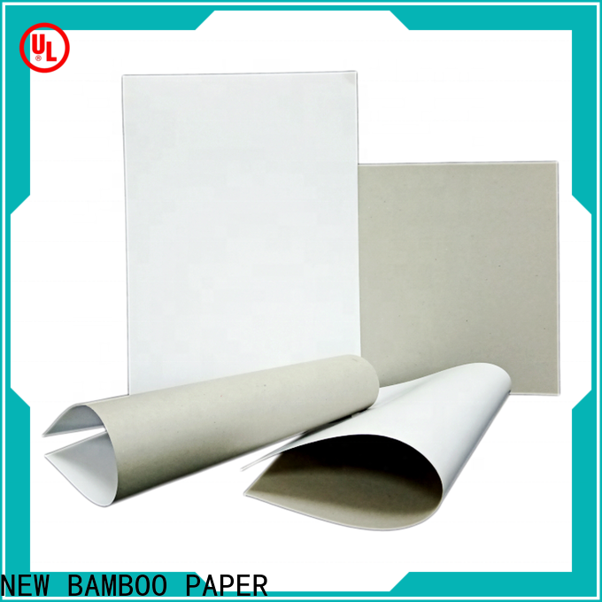 New large white card sheets white bulk production for box packaging