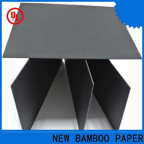 durable black paperboard waste factory for paper bags