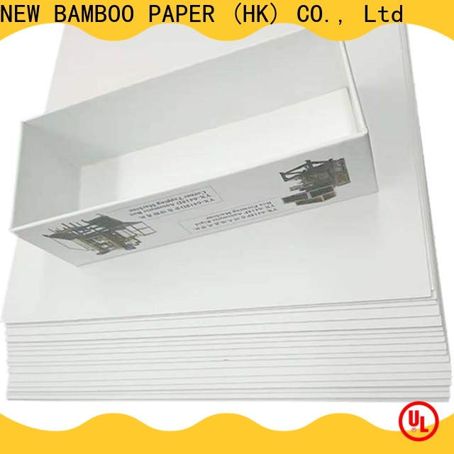 NEW BAMBOO PAPER duplex corrugated fiberboard supply for gift box binding