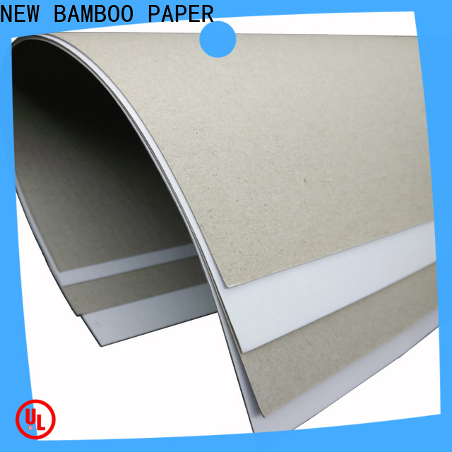 NEW BAMBOO PAPER board white cardboard sheets manufacturers for toothpaste boxes