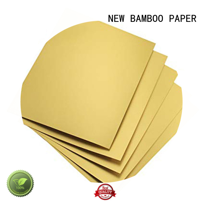 NEW BAMBOO PAPER first-rate metallic foil paper sheets for cake board