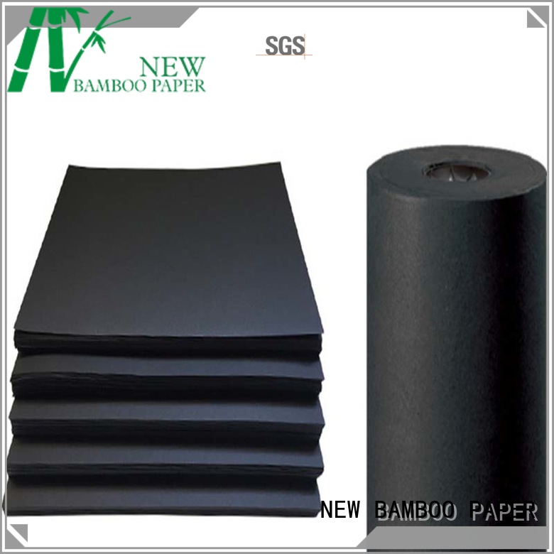 thick black cardboard size for shopping bag NEW BAMBOO PAPER