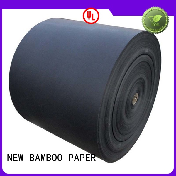 NEW BAMBOO PAPER new-arrival black paper sheet supplier for gift box