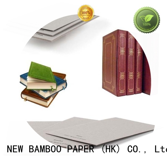 Anti - Curl Grey book binding Board paper Chipboard for Book Cover Material