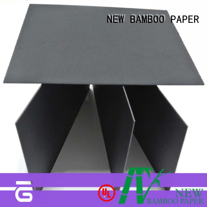 NEW BAMBOO PAPER fantastic  black paper board for wholesale for silk printing