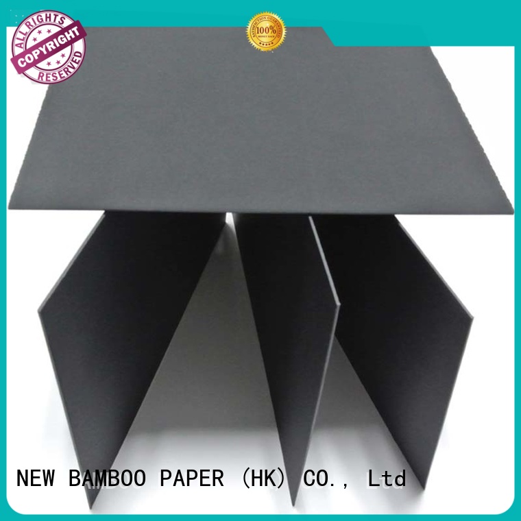 NEW BAMBOO PAPER cardboard large sheets of black paper free design for paper bags