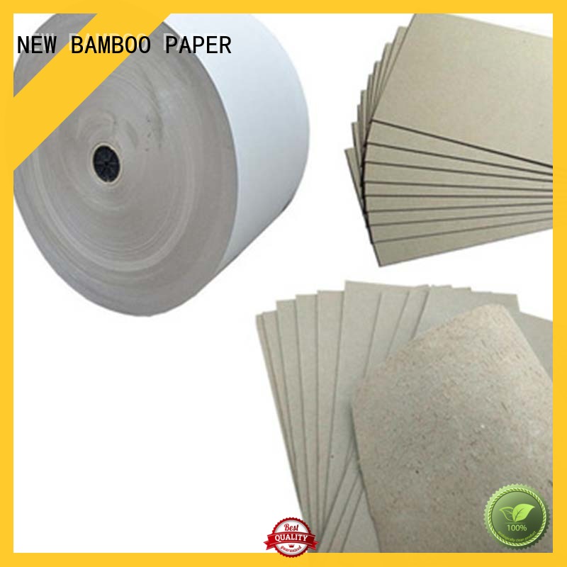 gray board paper binding for T-shirt inserts NEW BAMBOO PAPER