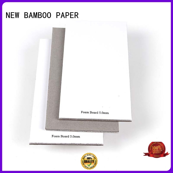 Notebook cover foam board 5.0mm good quality sponge laminated with grey board