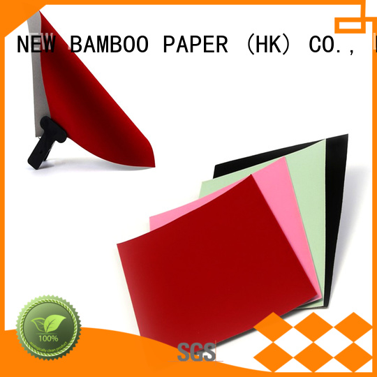 NEW BAMBOO PAPER industry-leading velvet cardboard sheets producer for decoration