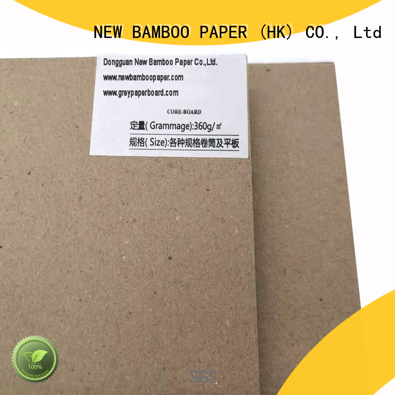 NEW BAMBOO PAPER newly gray chipboard at discount for arch files