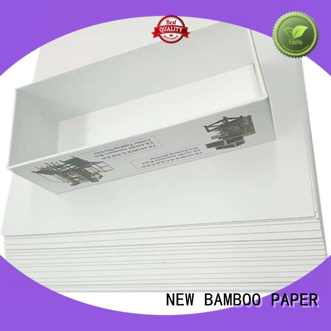 NEW BAMBOO PAPER duplex grey back duplex board bulk production for printing industry