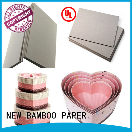 NEW BAMBOO PAPER book 2mm grey board at discount for folder covers