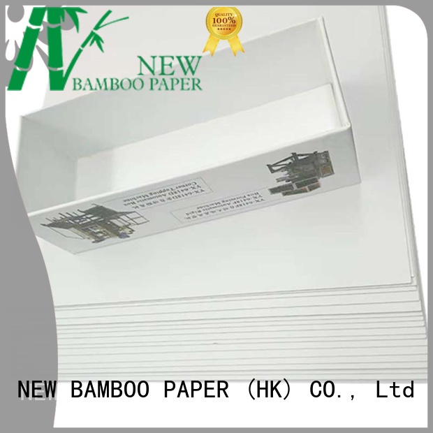 NEW BAMBOO PAPER best duplex grey board one for printing industry