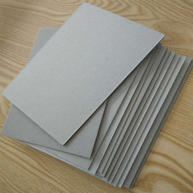 Grey Paperboard and Straw Board Paper on New Bamboo Paper