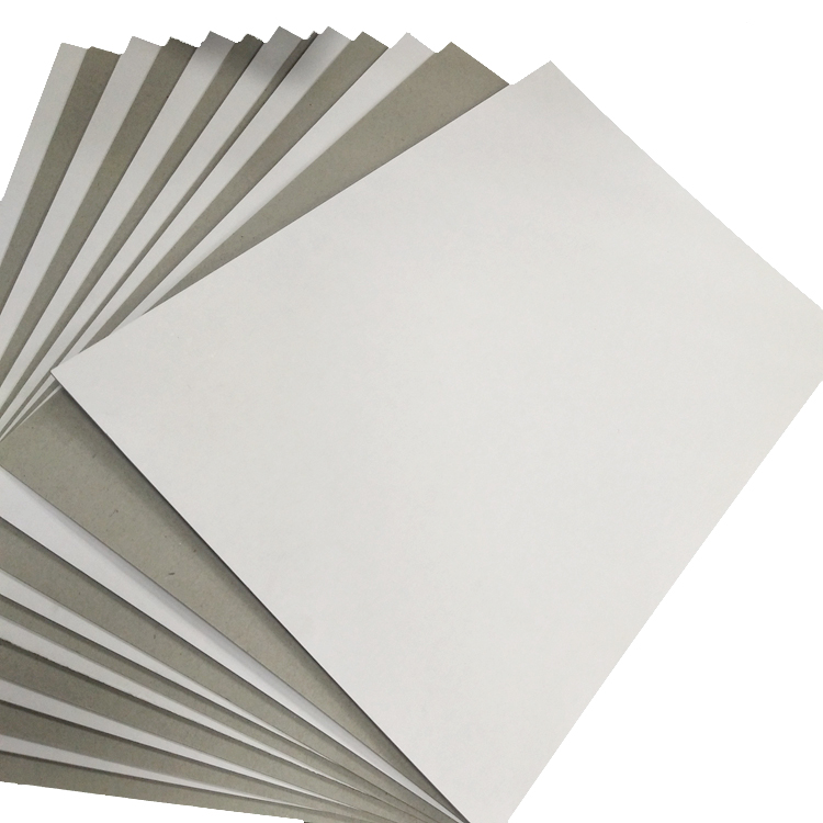 Different Size Duplex Paper Gray Back Board 250gsm .300gsm