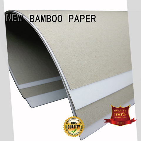 NEW BAMBOO PAPER mixed duplex paperboard free design for box packaging